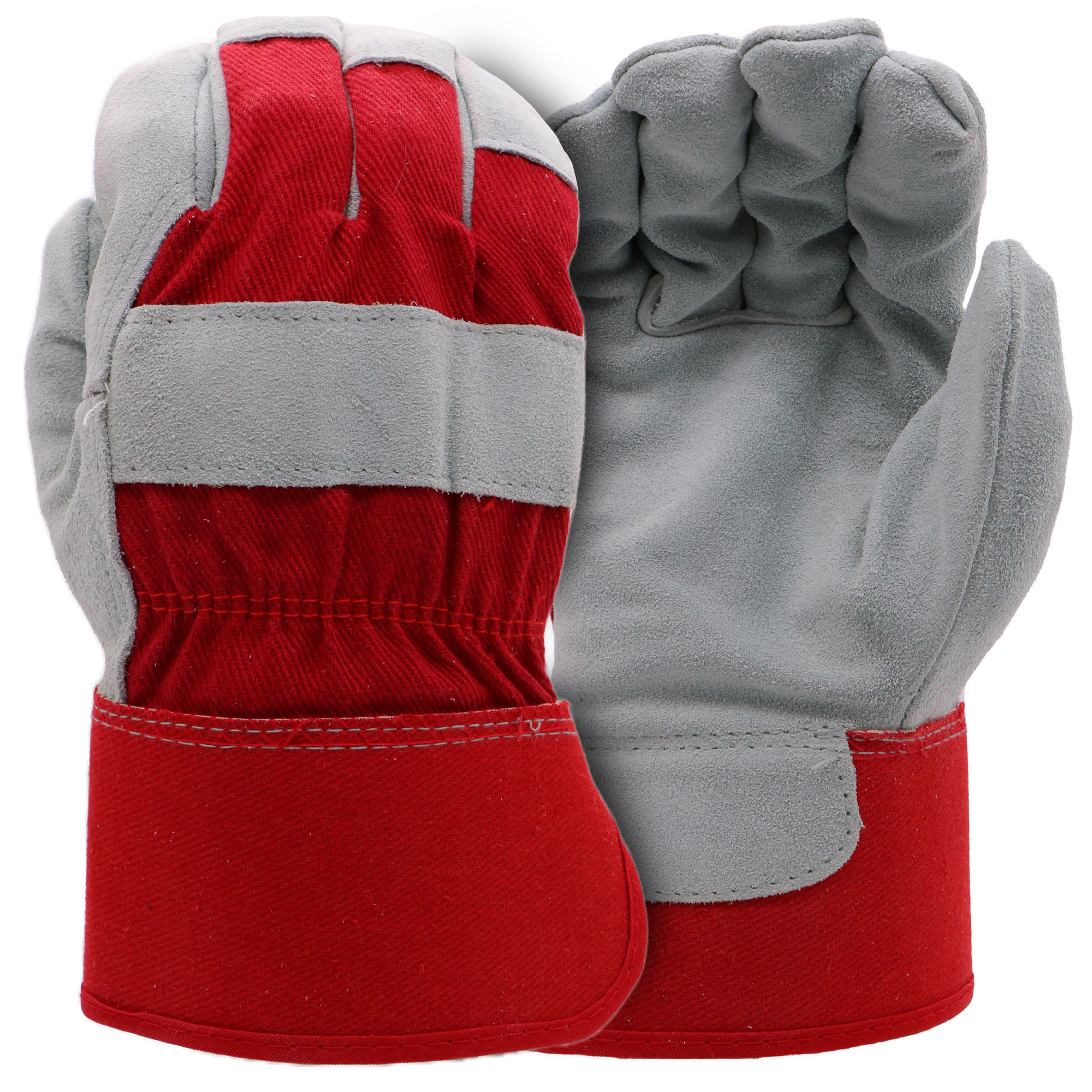 Boss Premium Cowhide Leather Palm with knuckle strap